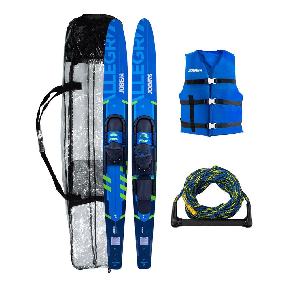 Jobe Allegre Wasserski Set 67 Zoll Blau