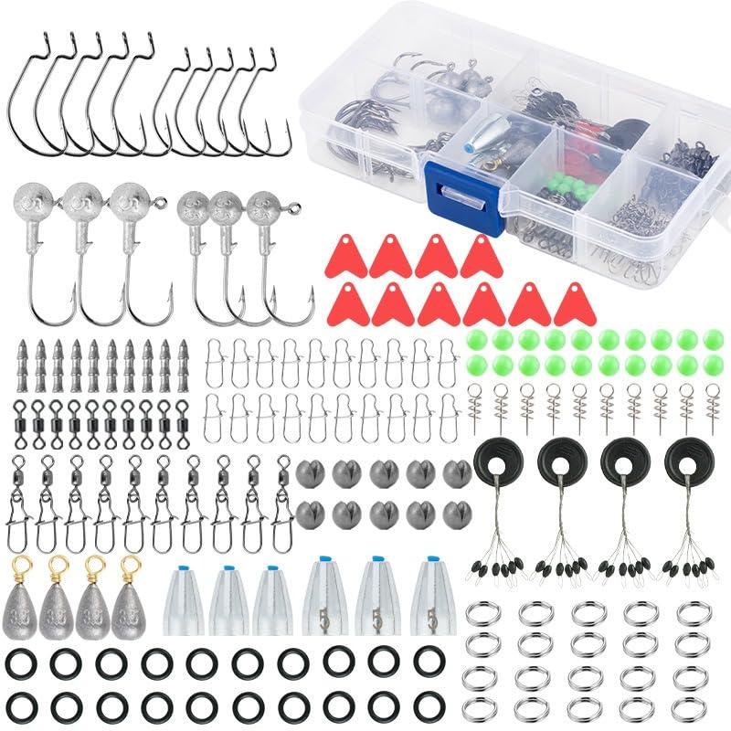 Kit de Pesca Outdoor 170 Piezas con Caja de Almacenaje miniatura 1