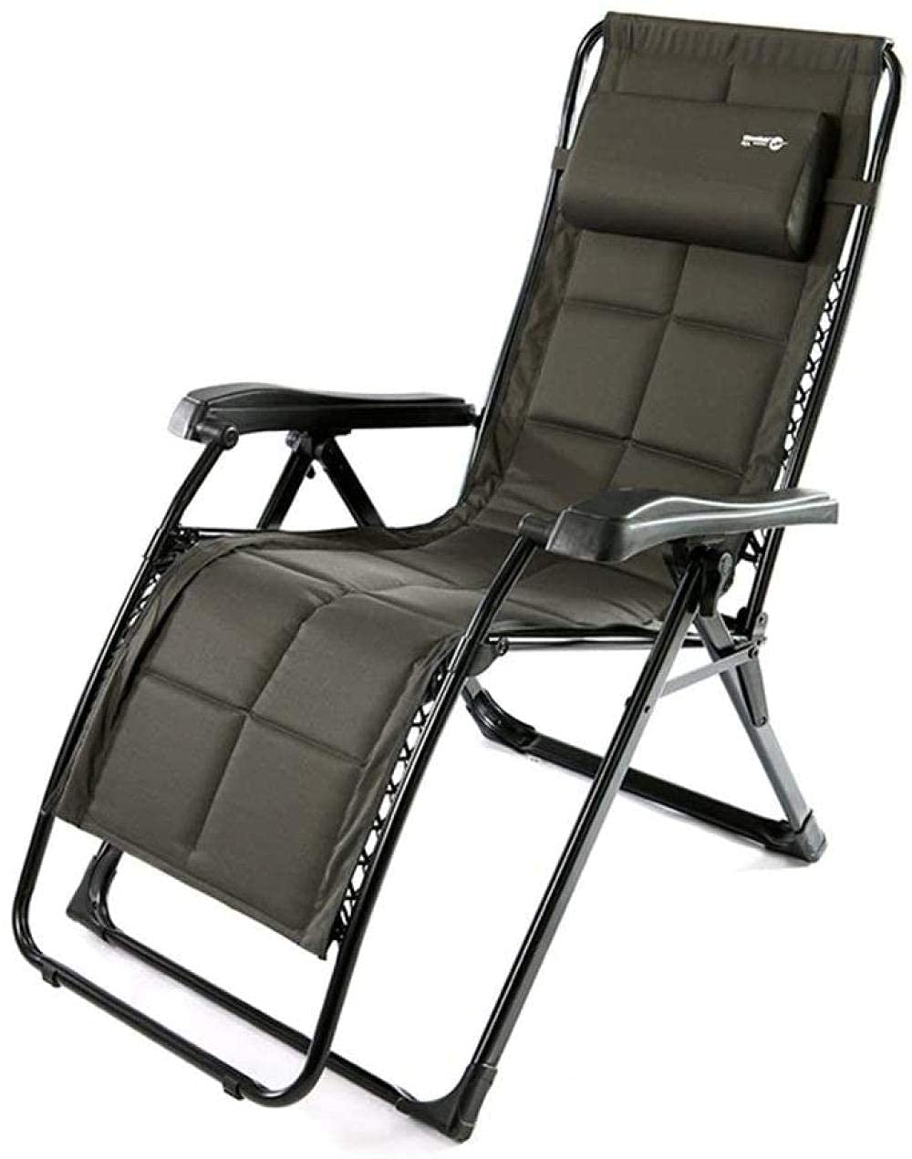 Transat inclinable pour le camping et le patio avec surface de chaise douce
