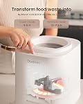 4L Compositeur électrique pour la cuisine, Smart Countertop Compost Bin, odorless.