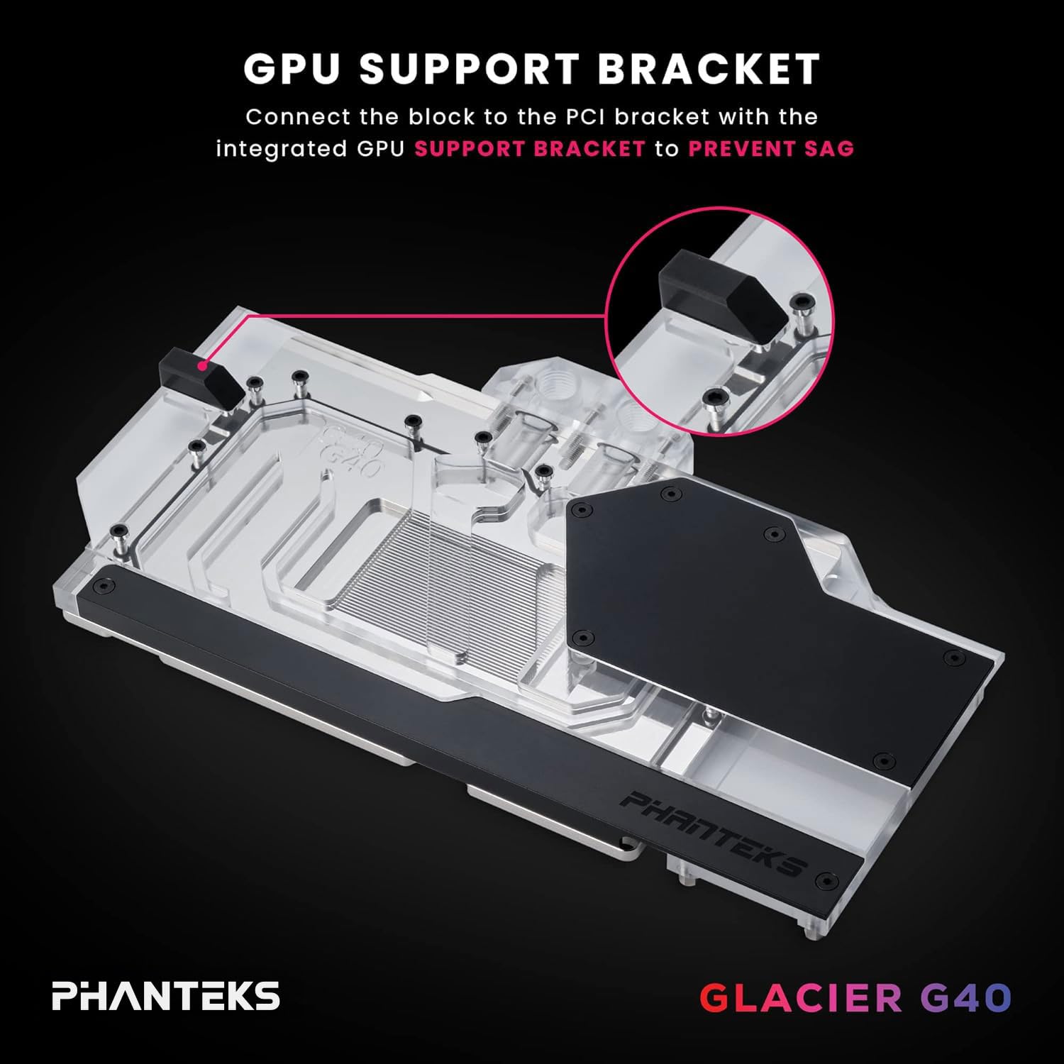 Amazon.com: Phanteks (PH-GB4090MS) Glacier G4090 MSI Water Block