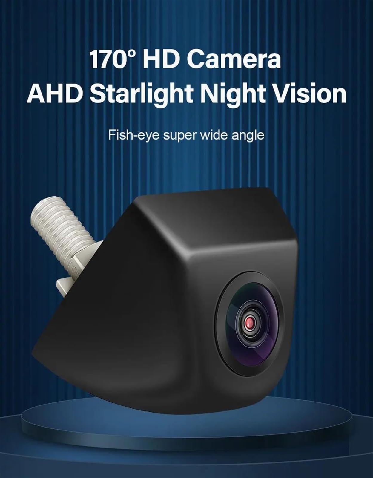 Telecamera Per Retromarcia AHD Da 170 Gradi Telecamera Retromarcia Per Auto HD Con Visione Notturna Impermeabile Accessori Per Telecamera Telecamera Radar Retromarcia Auto(Silver-CVBS-170 - Foto 13