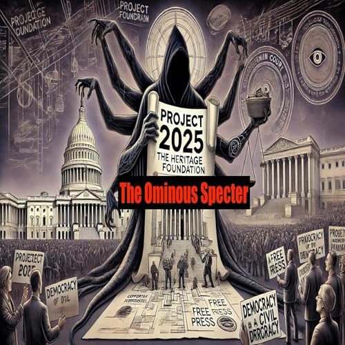 Page de couverture de Project 2025: The Ominous Specter