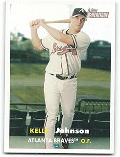 2006 Topps Heritage #462 Kelly Johnson NM-MT Atlanta Braves Baseball MLB