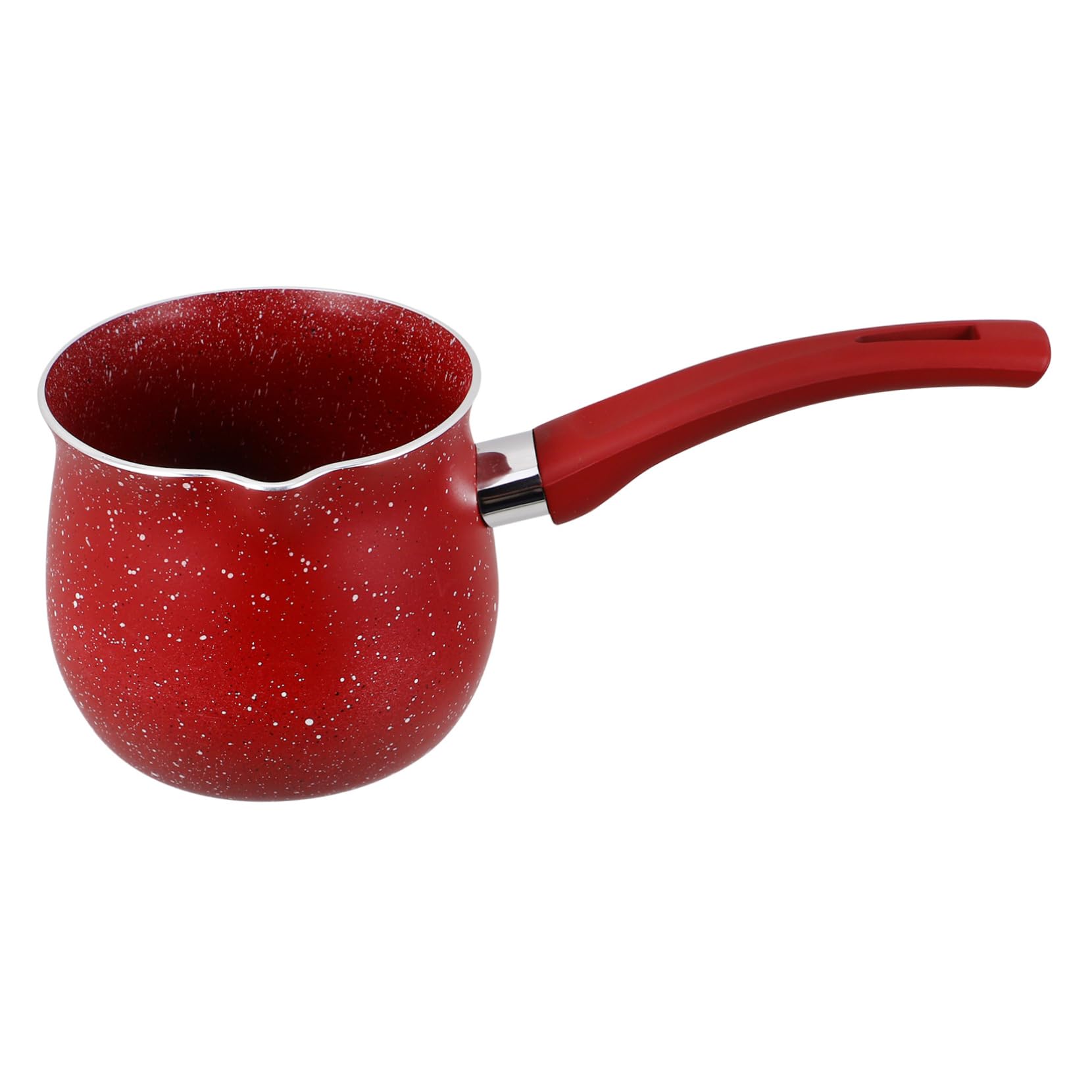 DECHOUS Butter Warmer Pot Stainless and Heater with Spout Versatile Cooking Tool for Tea Chocolate Melting and More and Elegant Design for Home Kitchen Use