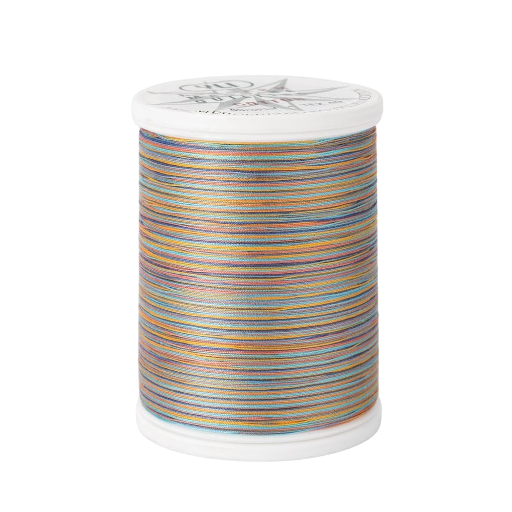 YLI Machine Quilting Thread - 40 wt. Extra-Long Staple Cotton Thread 500 yd Spool - Designed for Quilting - Great Barrier Reef