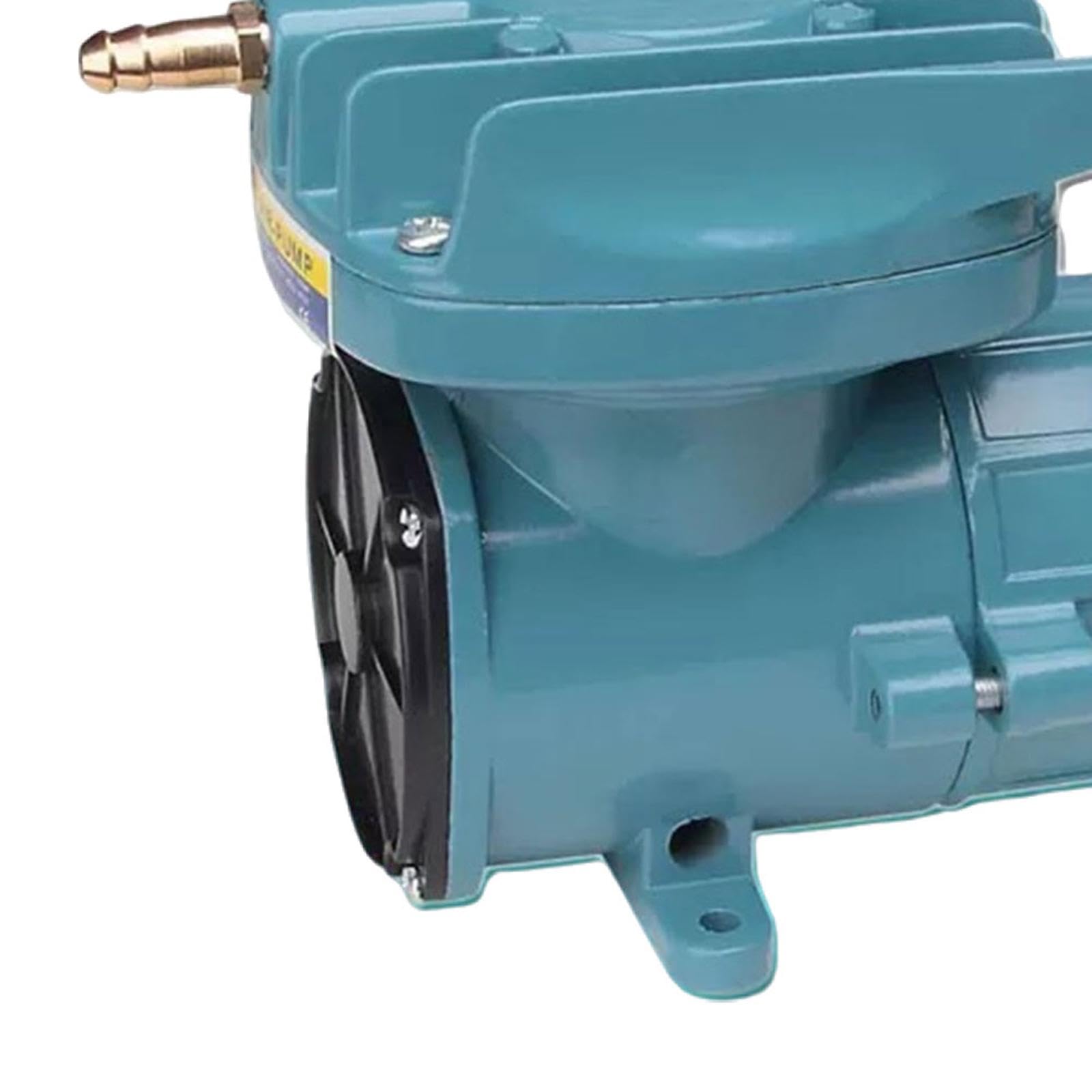 Bomba de Aire para Acuario Accesorios Metálicos Aerador Portátil Multifuncional para Estanque Herramienta para Acuicultura Y Fuentes Hidropónicas, 12V 60W, 220x110x136mm