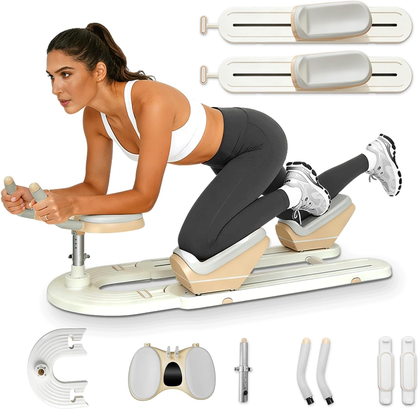 Spine Twist and Stretch Trainer - As Seen on TikTok Adjustable Back Stretcher | Detachable Equipment for Back Pain Relief, Spine Decompression & Core Activation, US Local Ship