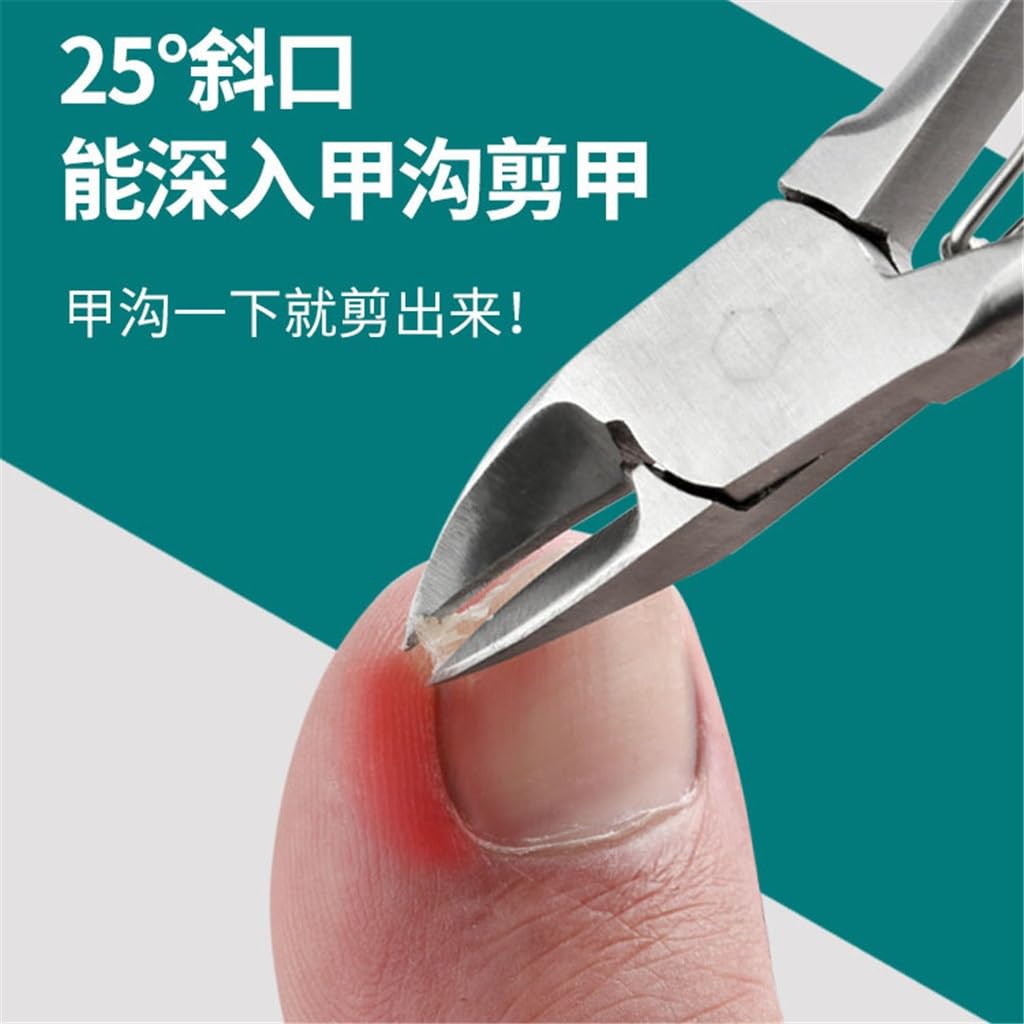 Juego de pedicura Profesional, cortaúñas, Ranura para uñas, uñas Grises, Piel Muerta, Callos, Tijeras para uñas, Herramienta