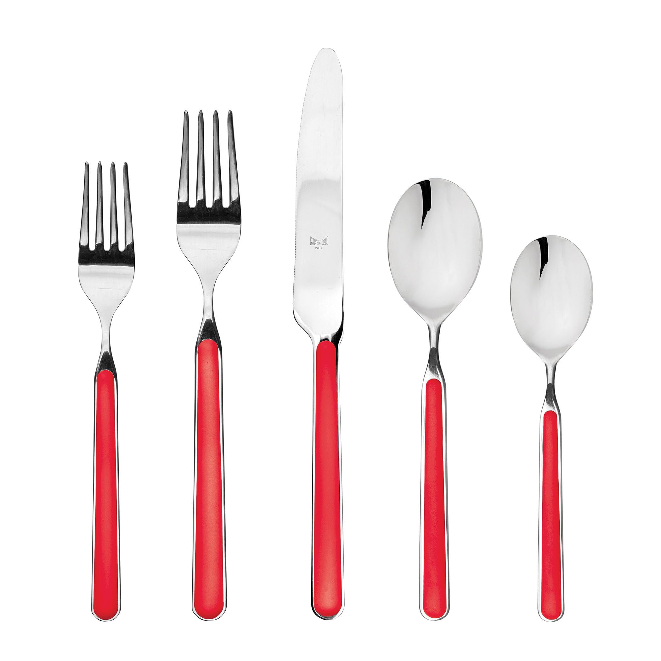 MEPRA 10N722005 Fantasia Petroleum 5-Piece Durable 18/10 Stainless Steel European and American Style Flatware Cutlery Set for Fine Dining, Dishwasher Safe - Service for 1 — Amazon image 24