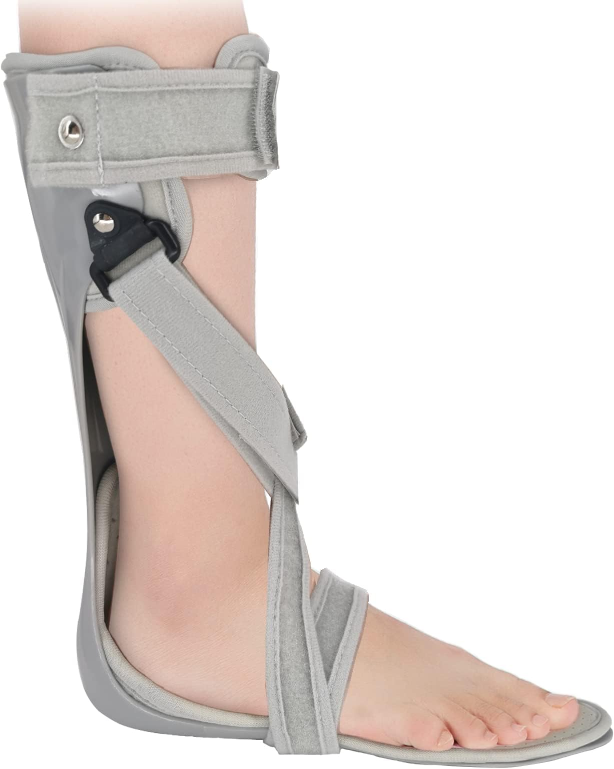 GHORTHOUD AFO Foot Drop Brace Splint Ankle Foot Orthosis Walking with Shoes or Sleeping for Stroke Hemiplegia M-Left(Comfort)