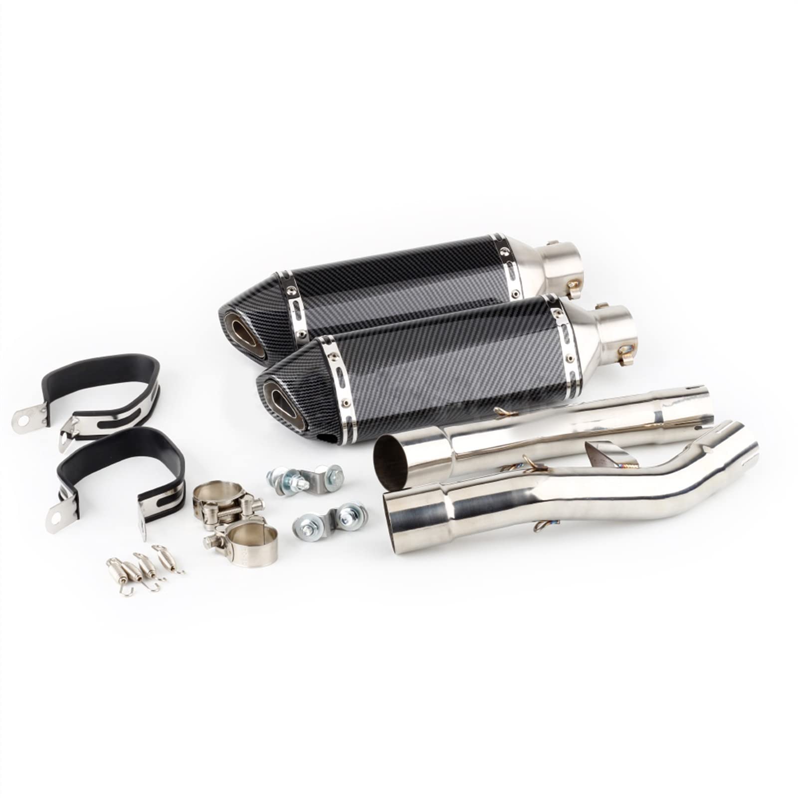 Pour Yamaha Pour FJR 1300 Pour FJR1300 2001-2020 Silencieux D' échappement Sans Lacet Tuyau Liaison Intermédiaire Silencieux Tuyau D 'aération