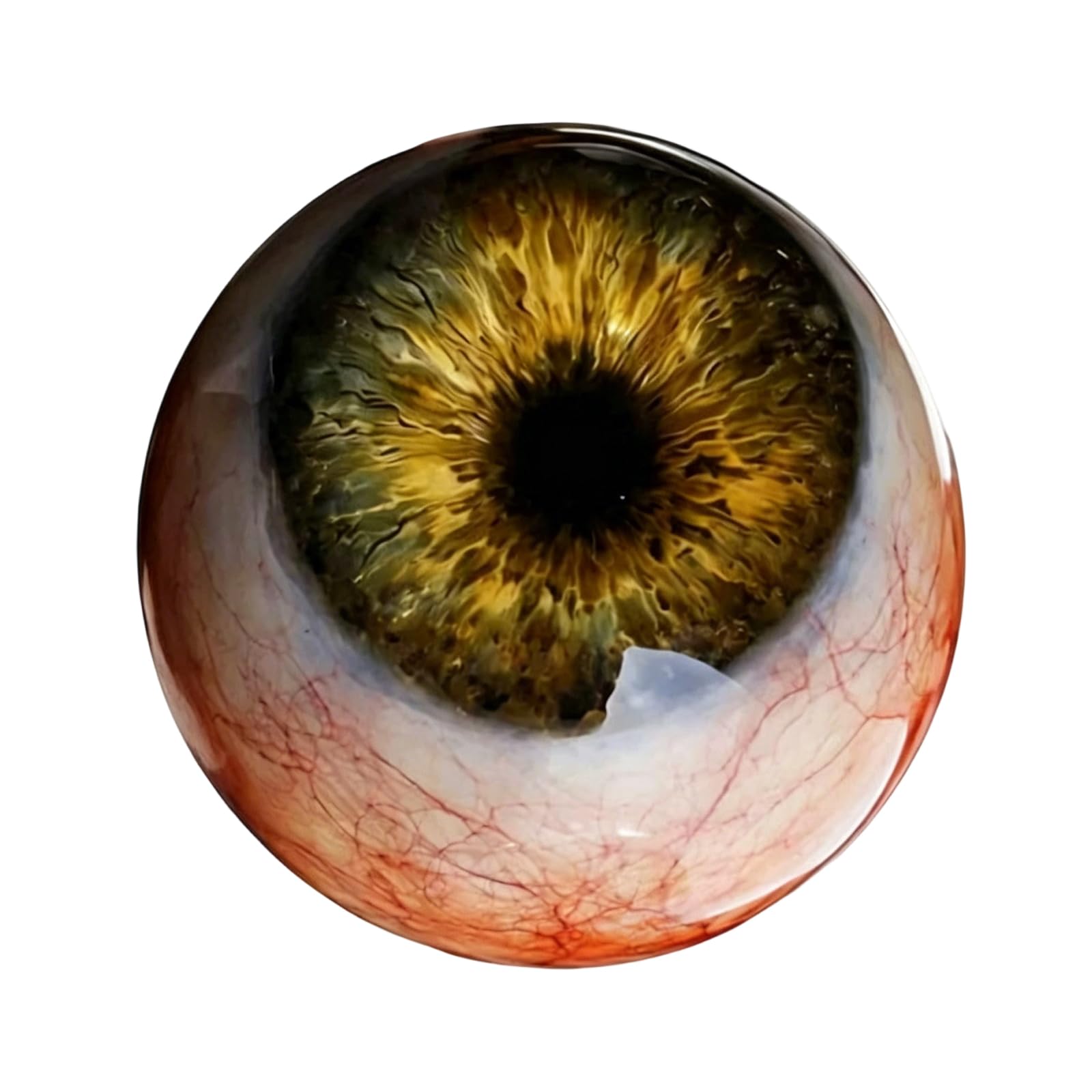 JSGHGDF Scary Life Like 3D Eyeballs Resin Artpiece Eye Sculpture Figure for Scary Room Decoration and Halloween Toy Halloween Party Decoration
