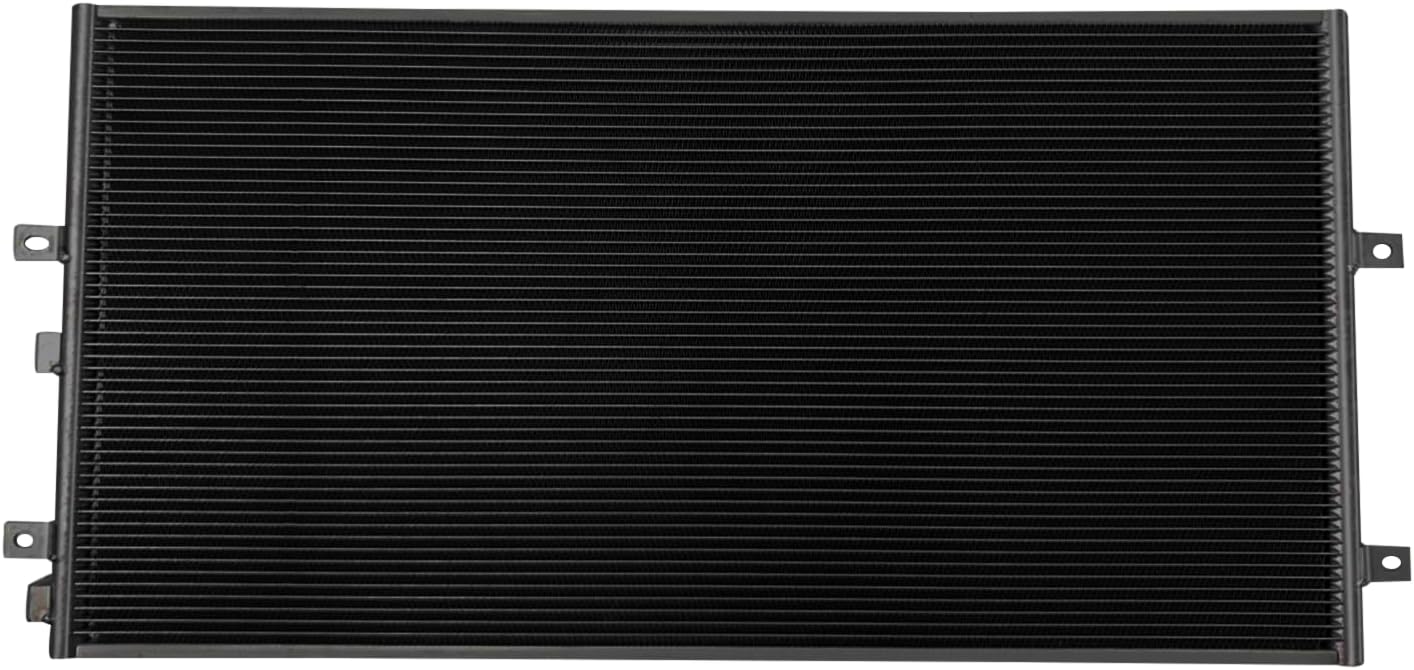 AC condensor for Bentley, KiayUiey Aluminum AC Condenser for 2004-2014 Bentley Continental Gt Gtc Flying Spur 6.0L W12 2005 2006 2007 2008 2009 2010 2011 2012 2013 2014