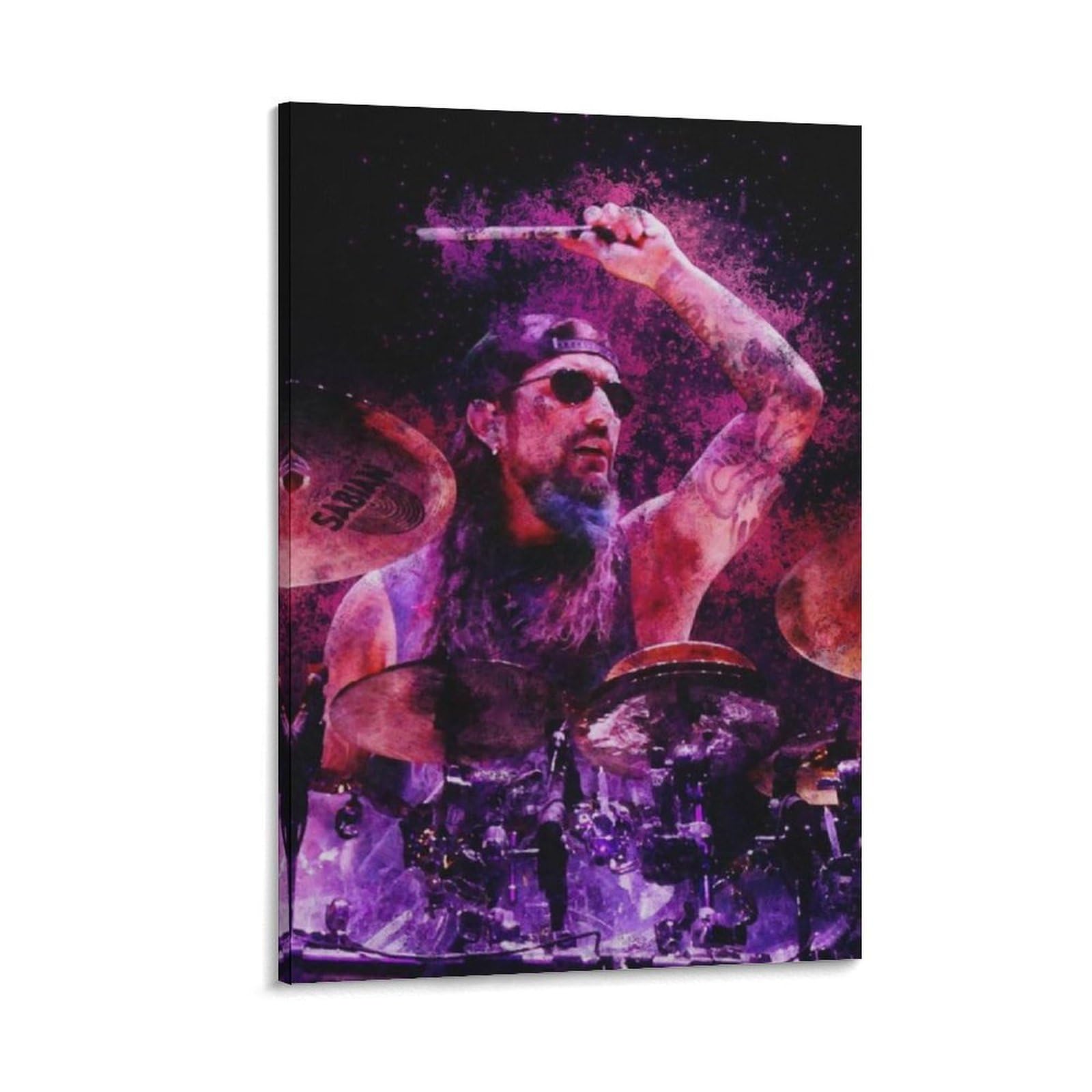 FCOIN Mike Portnoy Canvas Poster Wall Art Poster Scroll Canvas Painting Picture Living Room Decor Home 12x18inch(30x45cm)
