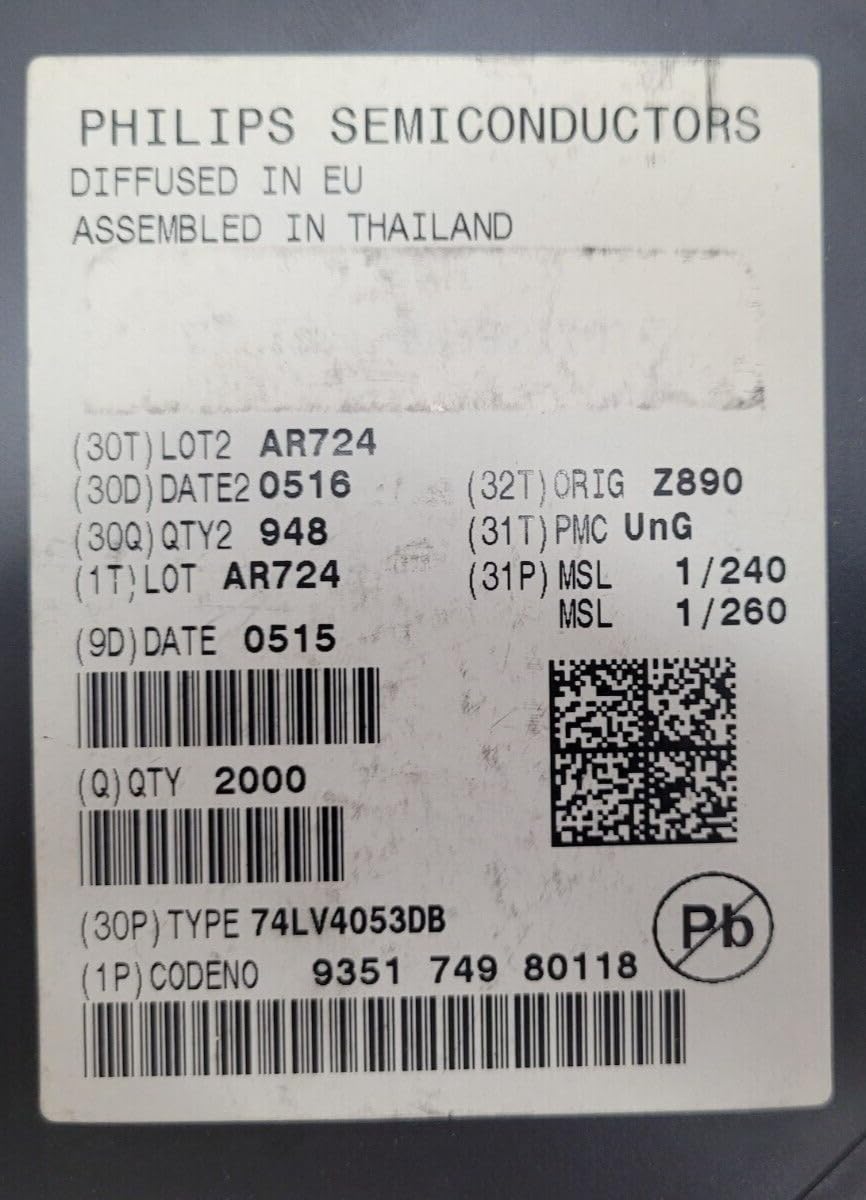 (10 PC) 74LV4053DB Compatible with Philips