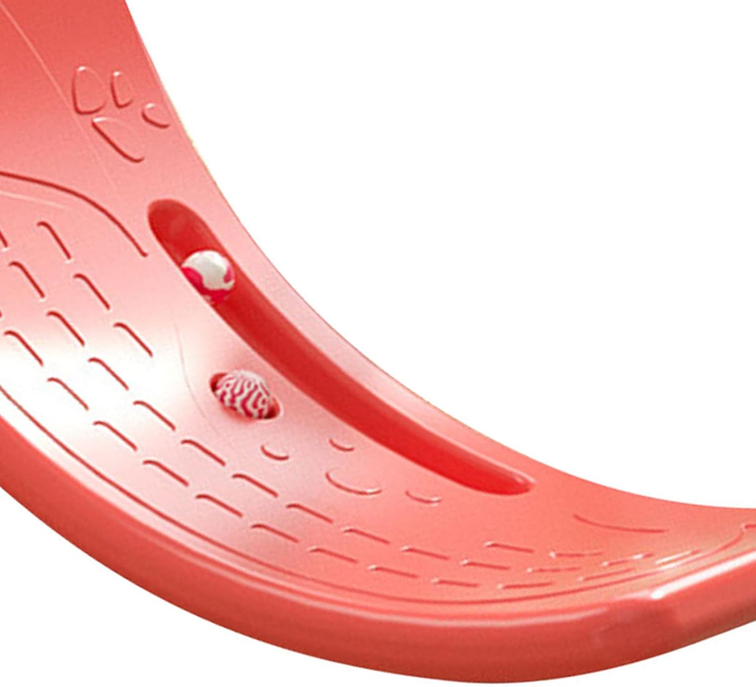 GOTOTOP Kids Wobble Board, Plastic Wobble Board Balance Trainer Board Curvy Rocker Board for Yoga and Exercise, 50kg / 110.2lb Capacity