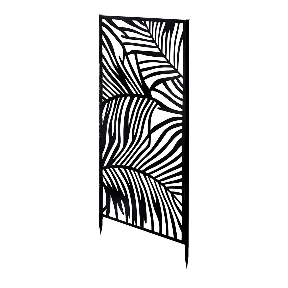 Brise-vue Extérieur Avec Support, Panneau De Clôture En Métal