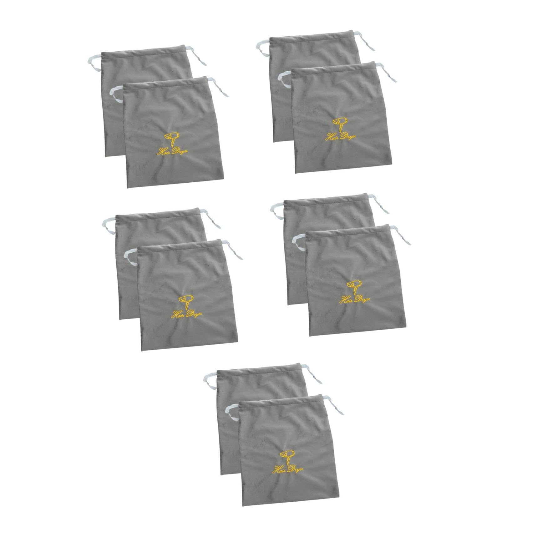 Healeved 10piezas Bolsa De Almacenamiento Para Secador De Pelo Bolsa De Viaje Diseño Bordado Para Secadores De Diferentes Modelos