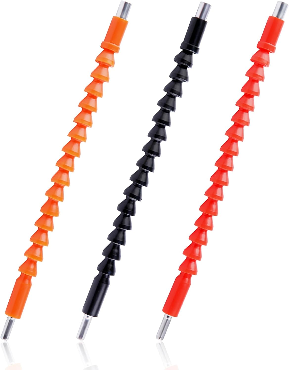 3PCS Universal Bit Flexible Screwdriver Extension Drill Bit Extension Impact Driver Rotatable Socket Adapter & Screwdriver Bit Set Bendable Drill Bit Extension Angle Drill Bit Attachment