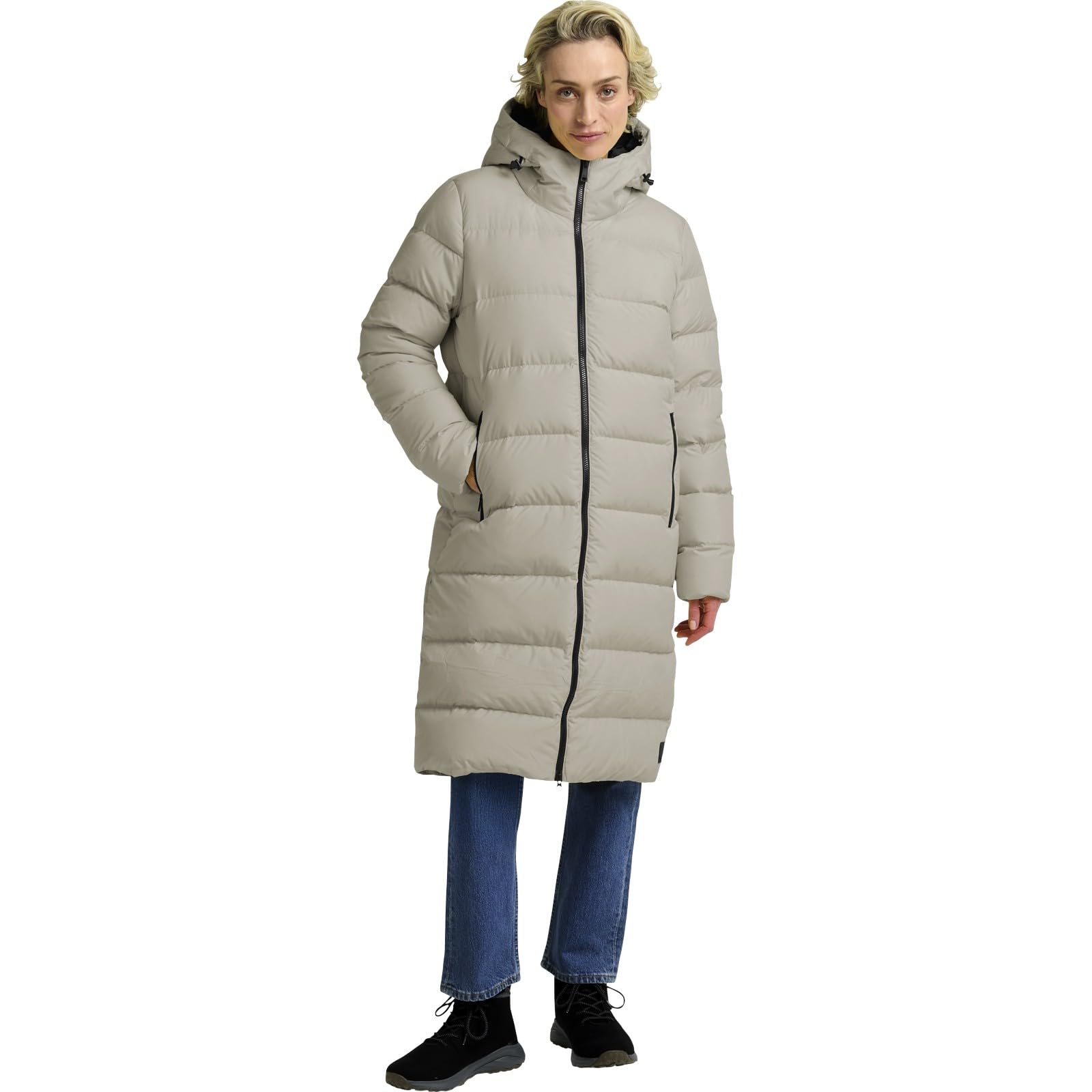 Jack Wolfskin Women's Grey Jw Frozen Jkt Ld61 in Size 10, Sports Direct