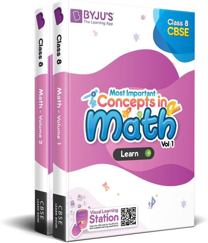 BYJU'S Class 8 - CBSE Books - Maths & Science Preparation Textbook Binding – 1 January 2019