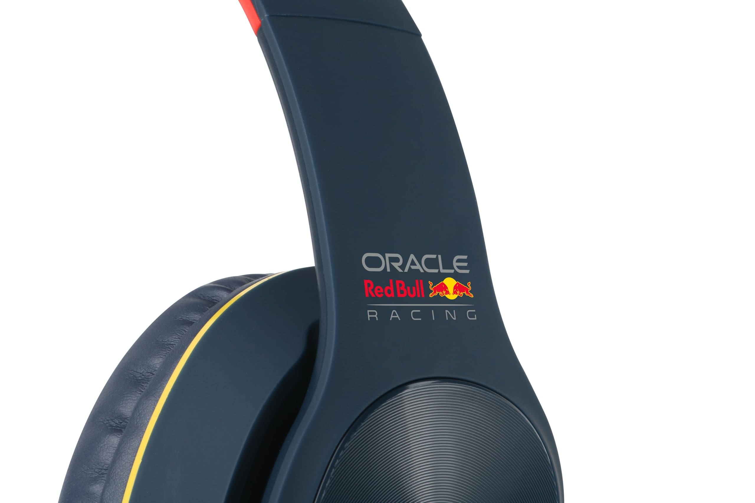 Red Bull Racing RB-HP160 słuchawki Bluetooth ze sterownikiem 40 mm, akumulatorem 18 h, USB-C, liniowym i kartą TF, składane, bezprzewodowe, nauszne słuchawki z mikrofonem do muzyki, gier, podróży