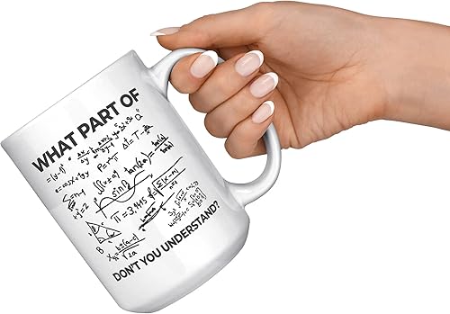 Miniatura 6 de Panvola Qué parte de "no entiendes" no entiendes Regalos para ingenieros divertidos y sarcásticos para profesores de matemáticas, estudiantes de