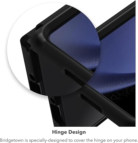 Miniatura 7 de ZAGG Bridgetown - Funda para Galaxy Z Foldprotección contra caídas de 5 a 10 pies, reforzada con grafeno, diseño de bisagra, delgada, ligera,