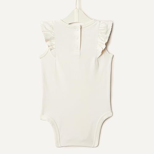 Miniatura 5 de Tienda Essentials x Sofia Grainge - Body bordado con volantes para bebé, 2 unidades