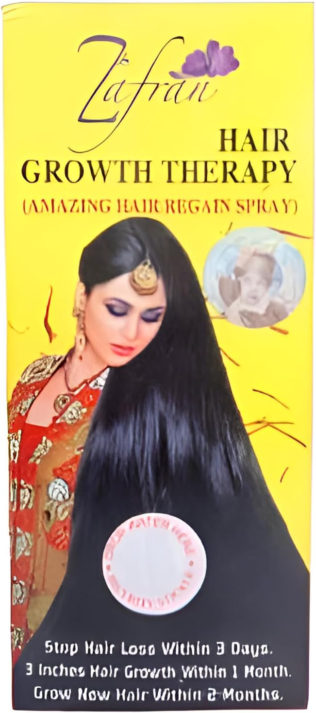 Zafran Hair Growth Therapy Jafran Oil Hair Oil for Stronger and Healthier Hair 100ml Pack of 1 Enriched with Natural Ingredients