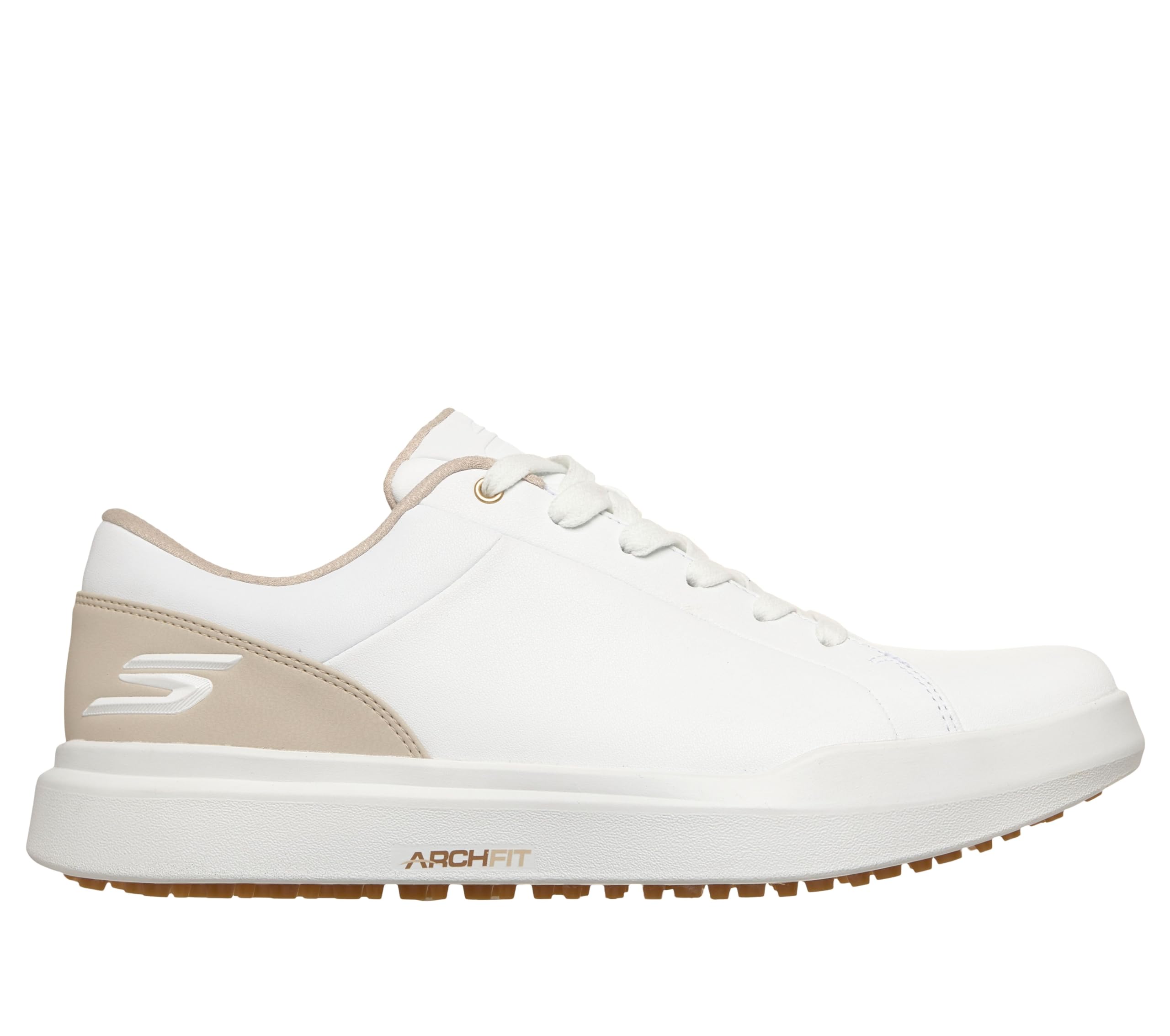 Skechers Herren Go Golf Drive 6 Turnschuhe, White/Natural, 41.5 EU – Ansicht 5