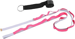 LBEC Elastic Yoga Belt, Durable Elastic Yoga Belts Improve Leg Flexibility Practical Multifunctional 3.1m For Fitness