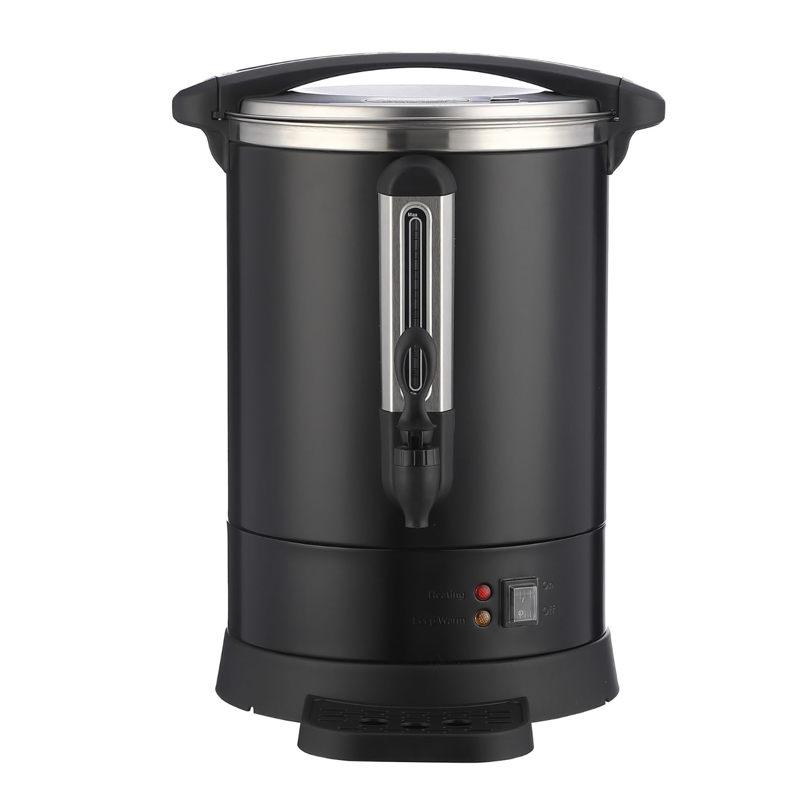 ZephPerton Electric Coffee Urn 14l Stainless Steel, Commercial Percolator Coffee Maker, Temperature Control From 30°c To 110°c, Overheating And Dry-running Protection For Catering Events Tea 14L