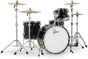 Gretsch Drums Renown 3-Piece Rock Shell Pack with 24 Inches Kick - Piano Black
