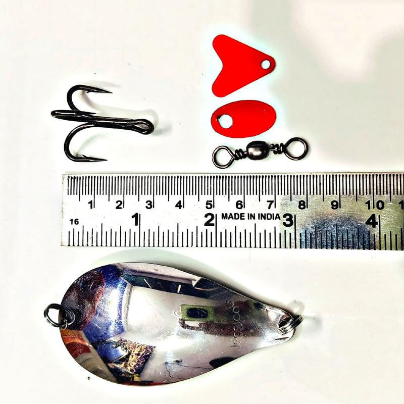35GRAM Fishing Spoon BHOPALI 1PCS lukana Fishing Spoon 1