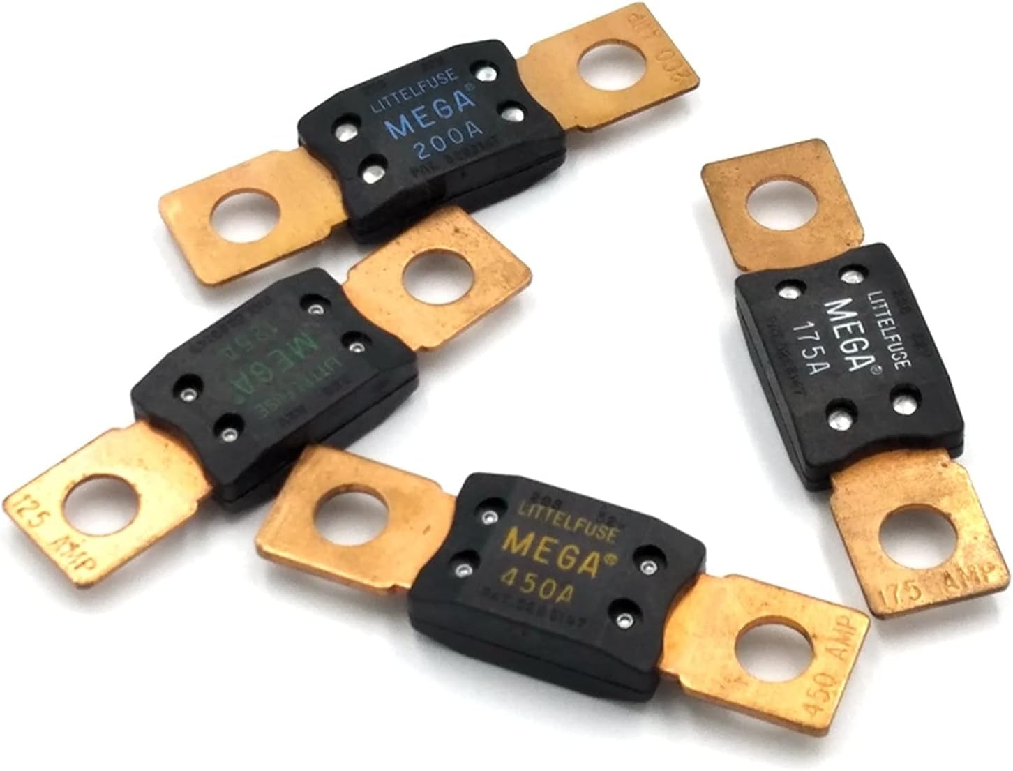 1pcs 40A 50A 60A 80A 100A 125A 175A 150A 200A 250A 300A 400A MEGA Fuse Auto Fuse Car Boat Motorcycle Blade Fuses(MEGA 350A)