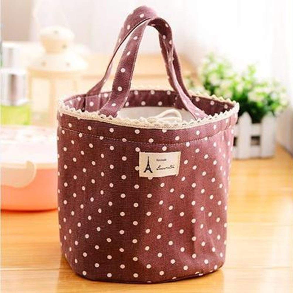 Bolsa de Picnic Bolsas térmicas for almuerzo tipo bento for picnic Bolsas de Almuerzo(Púrpura)