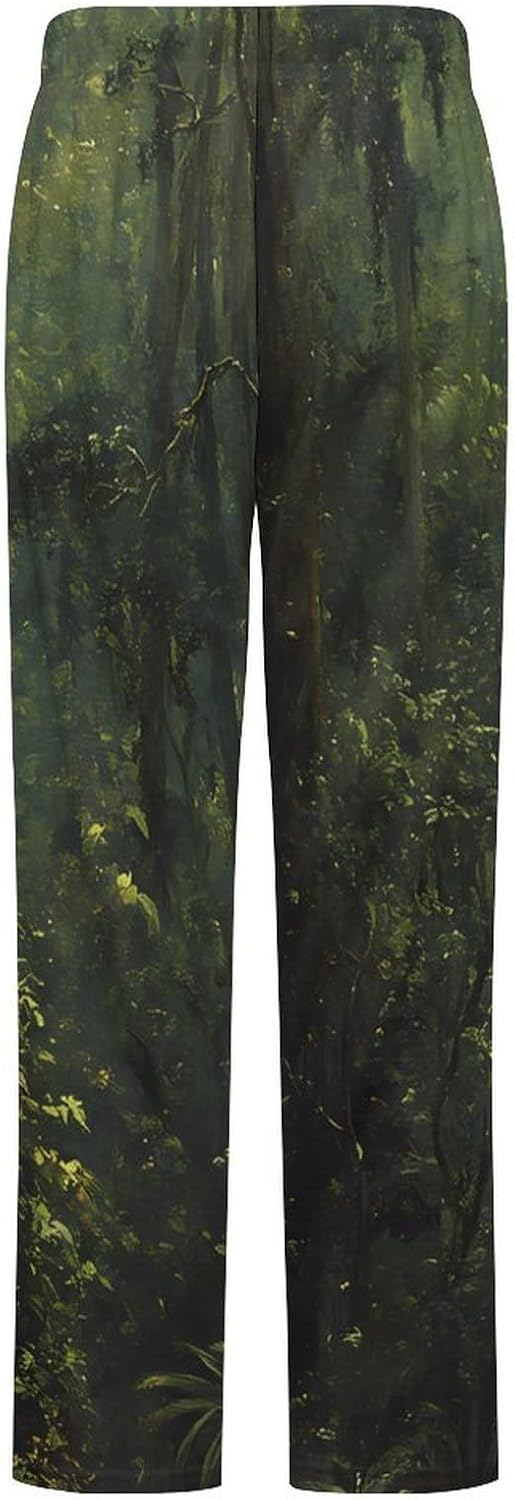 White Peacock Fuzzy Pajama Pants Fleece Bottoms Women Soft Plush Lounge Pants