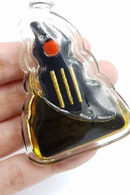 Thai amulets Phra Ngang Maha Ra Ruay Wish Rich and Love Success Lucky Gambling Luangta Ruam in charm oil