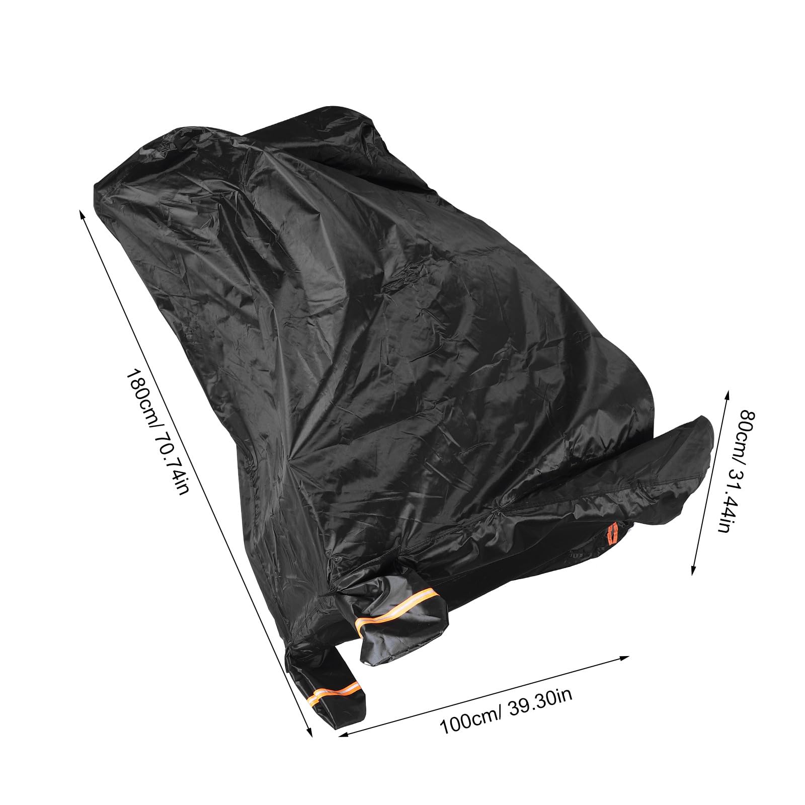Operitacx Funda resistente para triciclo, impermeable, de tela Oxford, para proteger del polvo y la lluvia de patinetes eléctricos de tres ruedas y para almacenamiento en exteriores. Medidas: 70,87 x