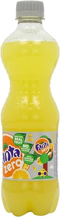 Fanta Zero Orange Soft Drink Bottle 500 ml (Pack of 12)