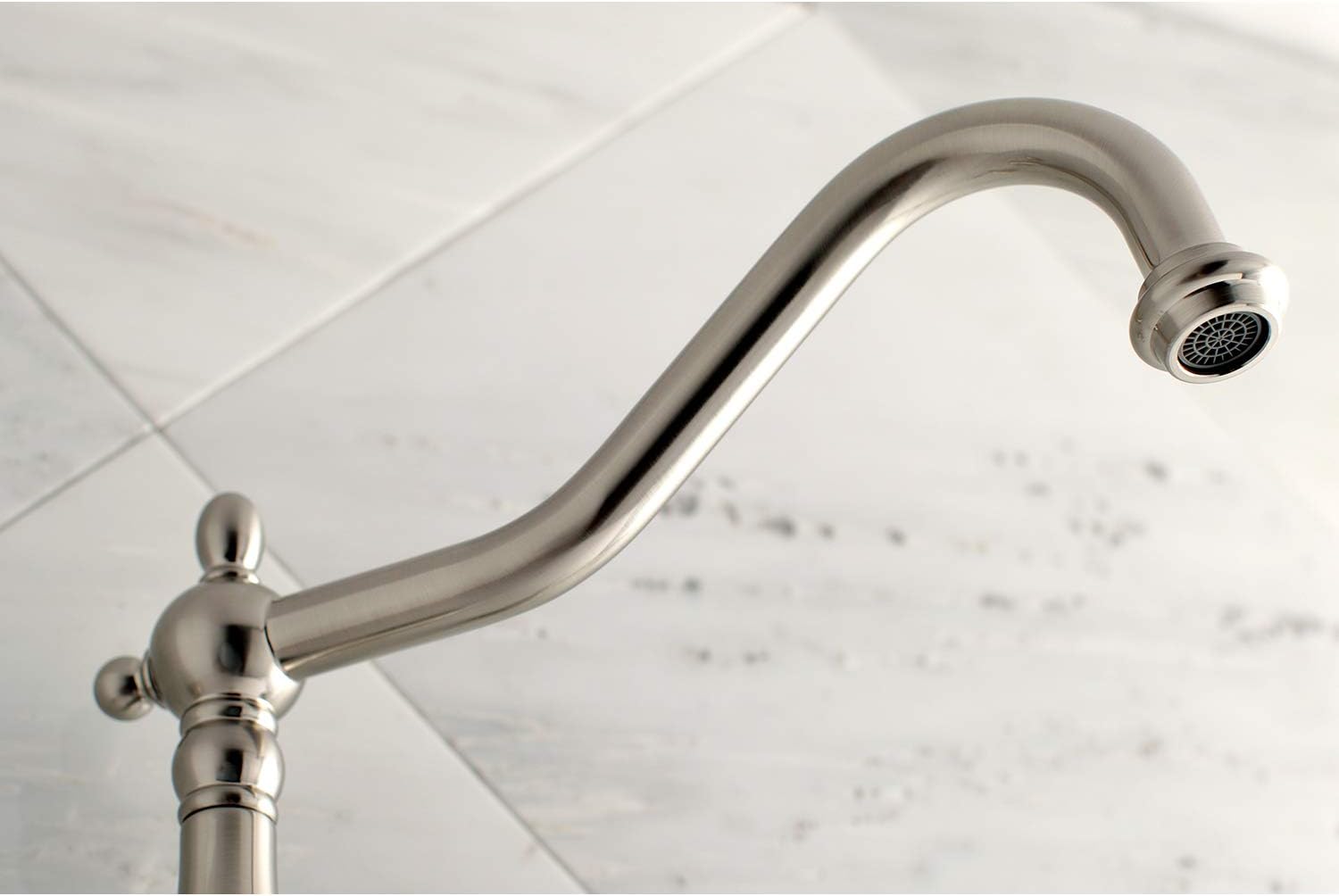 Kingston Brass KS1028AL Heritage Roman Tub Faucet, Brushed Nickel, 13 x 11.63 x 7.94