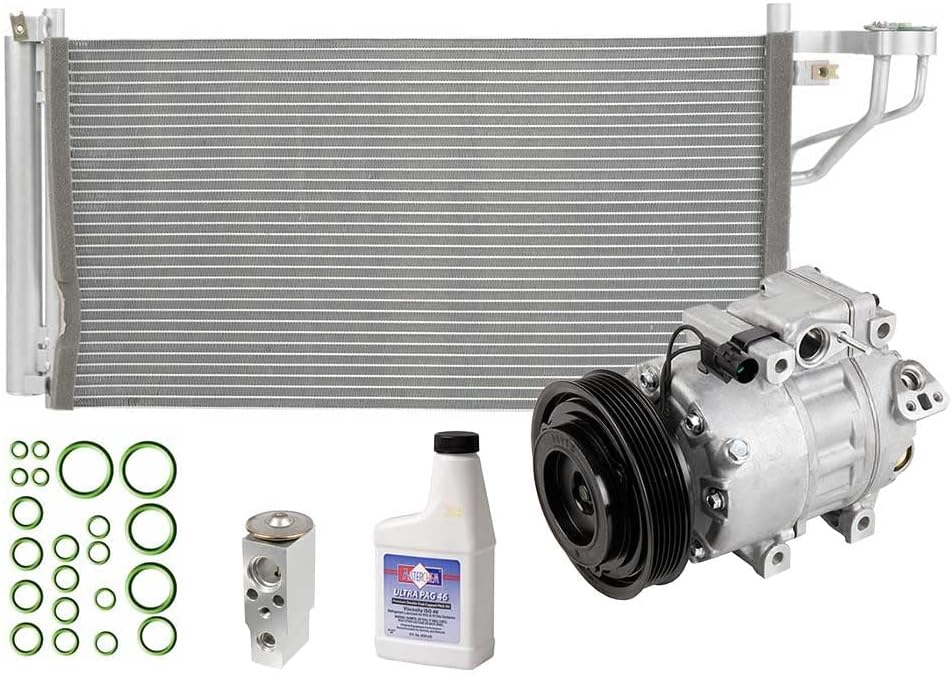 A/C Kit w/AC Compressor Condenser & Drier For Kia Optima 2007 2008 - BuyAutoParts 60-82548R6 New