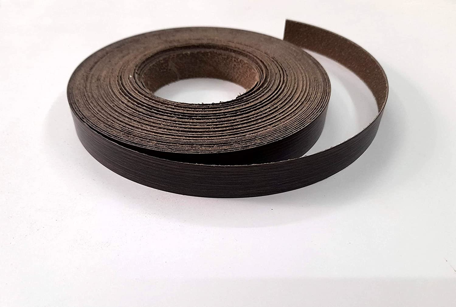 PVC Edge Band Shelf Adhesive Ironon Edge Banding, Size 18mm x 10 mtr. (18 mm x 10 mtr, NATURAL
