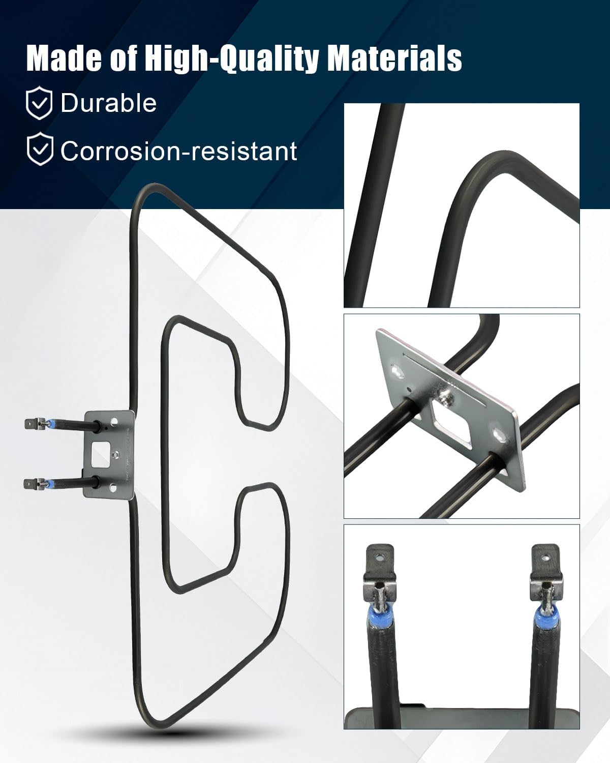 DG47-00037A Range Broil Element Fits for Samsung Electric Freestanding Range, DG47-00037A Oven Baking Element Replace AP4342874 2087536 PS4240835 Oven Heating Elements