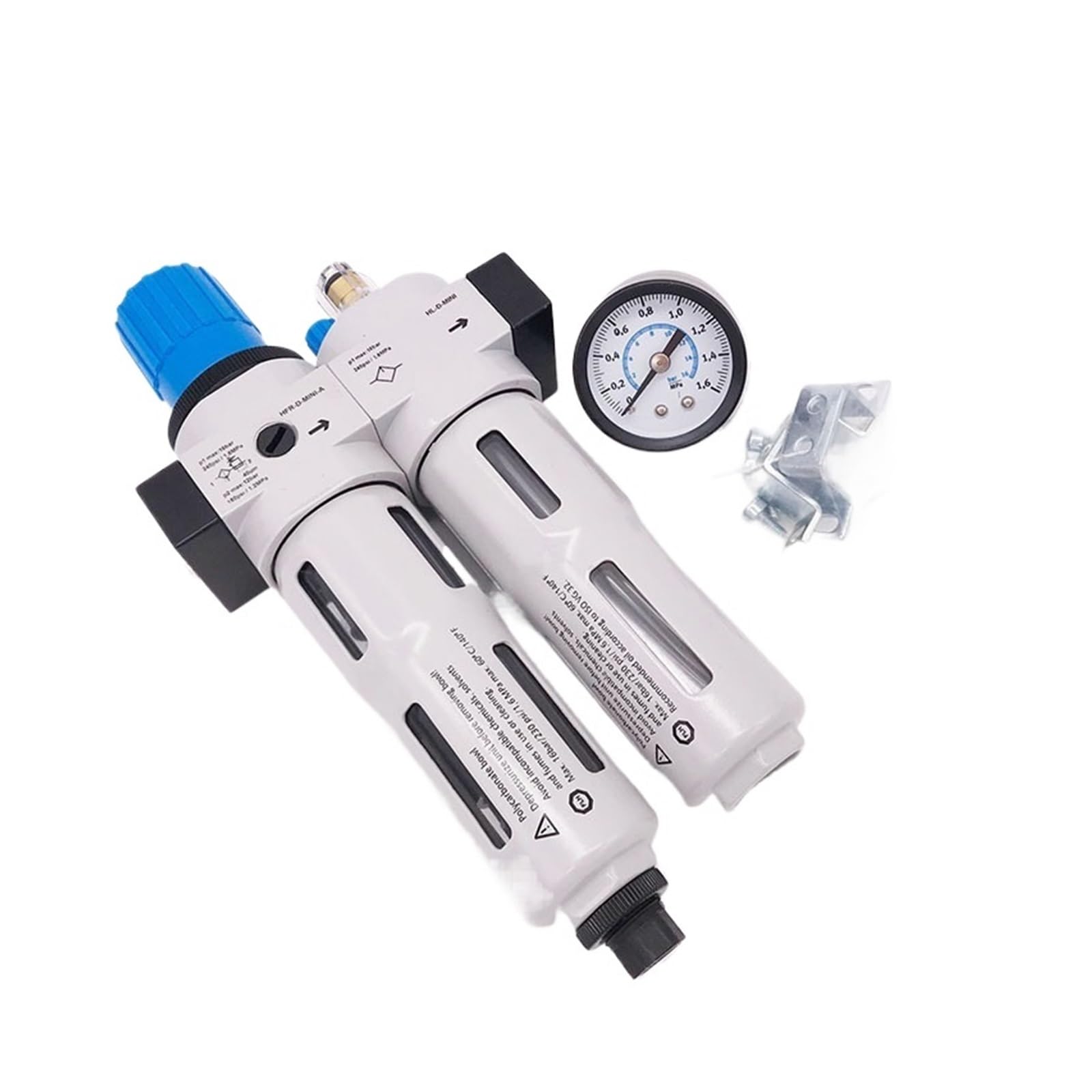 Filtre à air pneumatique G3/8 FRL mini type avec régulateur de pression air