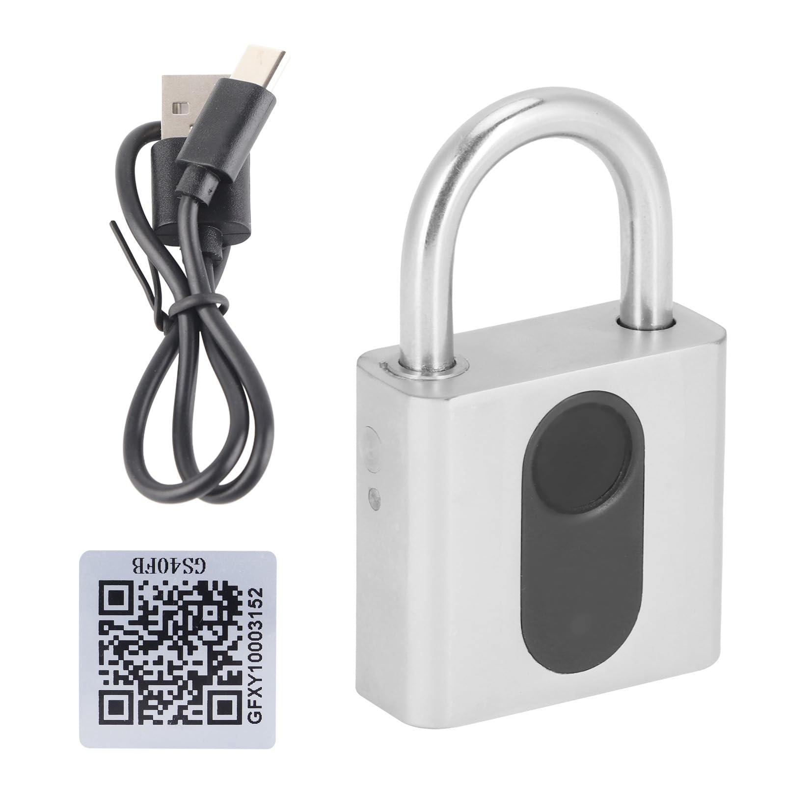 Candado Bluetooth con huella dactilar inteligente, conjunto de bloqueo de aplicación de teléfono para dormitorio y almacén
