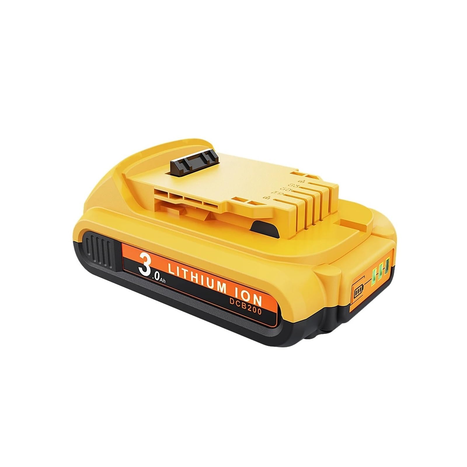 Akumulator litowo-jonowy 20 V 3,0 Ah/6,0 Ah/9,0 Ah, kompatybilny z Dewalt DCB200 DCB206 DCB207 DCB204 DCB203 DCB200-2(1 PCS 3000Ah)