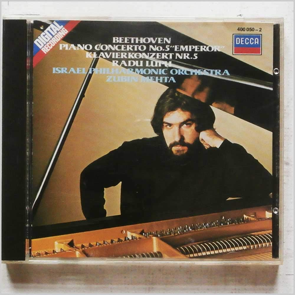 Beethoven: Piano Concerto No 5 [Audio CD] Israel Philharmonic Orchestra; Mehta, Zubin; Lupu,